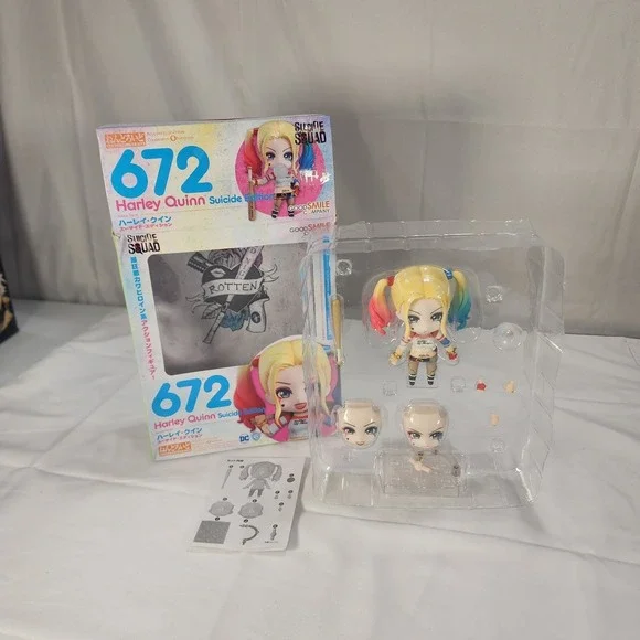 Nendoroid Suicide Squad Harley Quinn Suicide Edition Fig Good Smile Company
